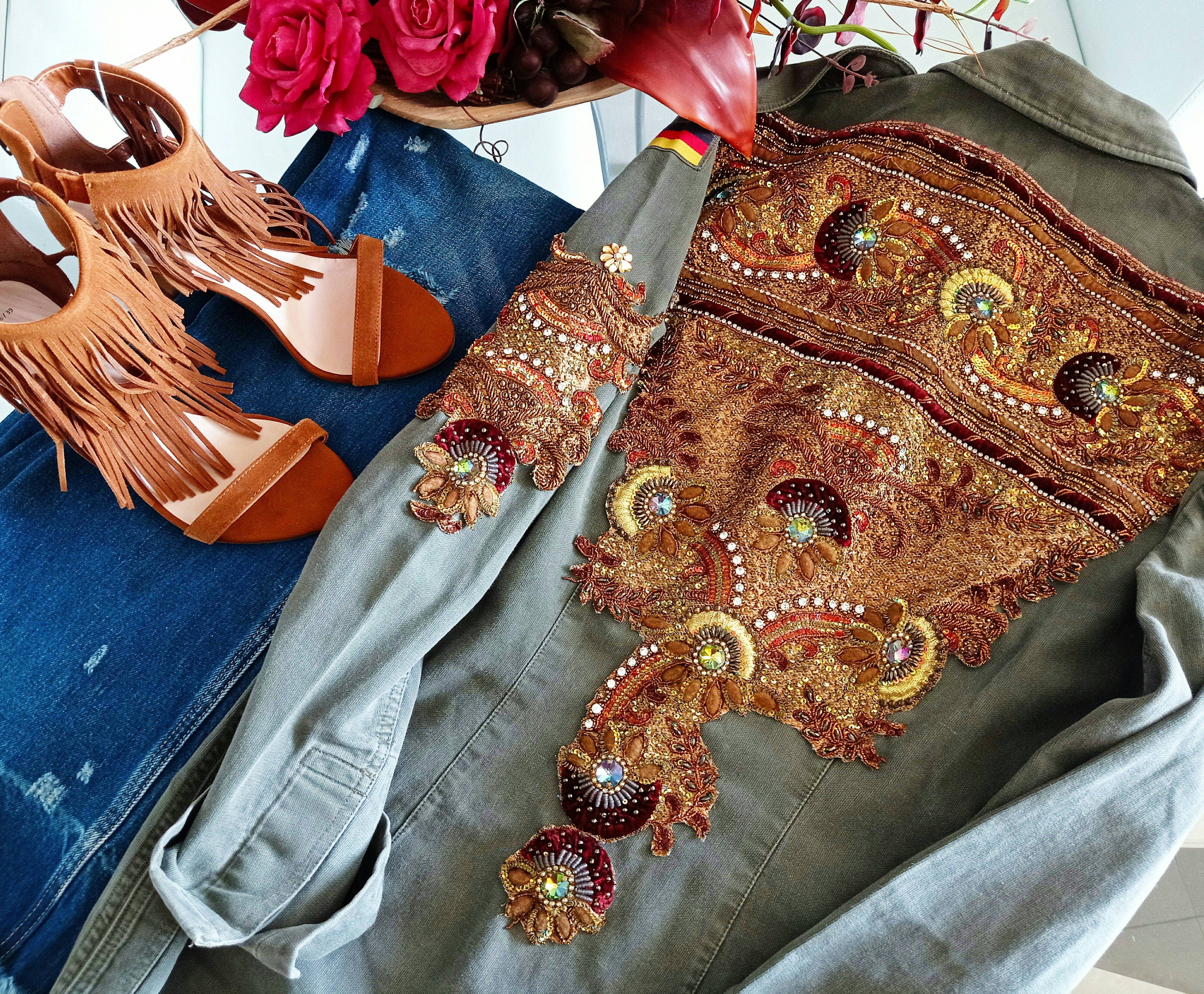 TABITHA - Wholesale Jacket - Women's - Army Vintage Jacket11