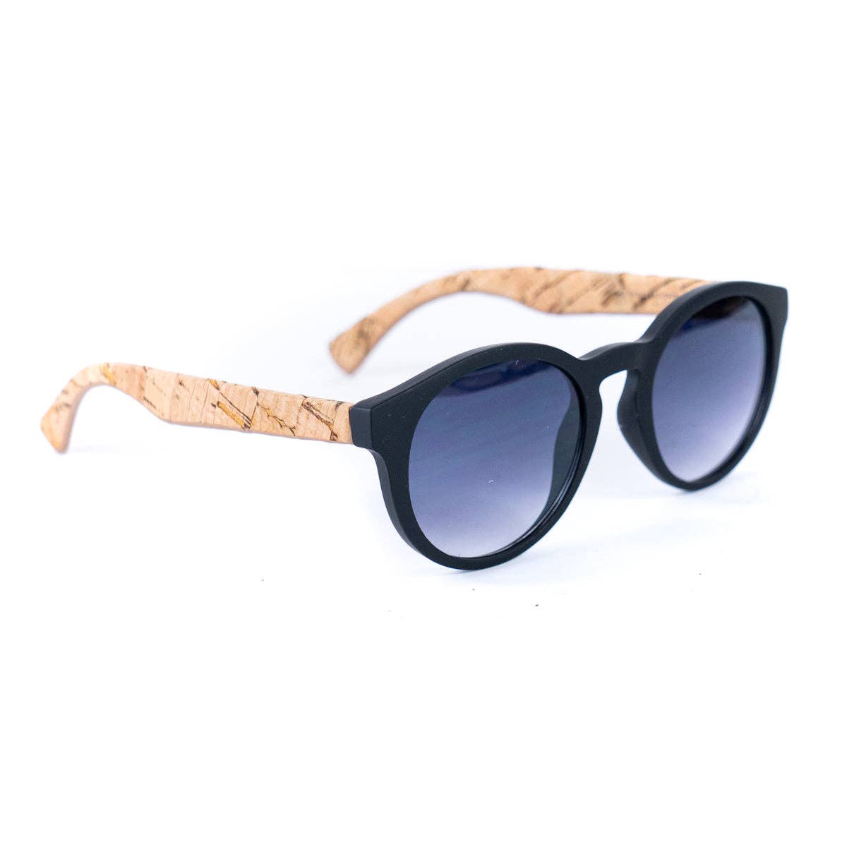 Meninas Bonitas Cork - Wholesale Sunglasses - Women's - Women's Cork Sunglasses with UV Protection Lenses(Including case) L-10984