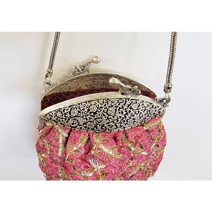Ricki designs - Wholesale Crossbody Bag - Women's - VINTAGE BROCADE BAG1