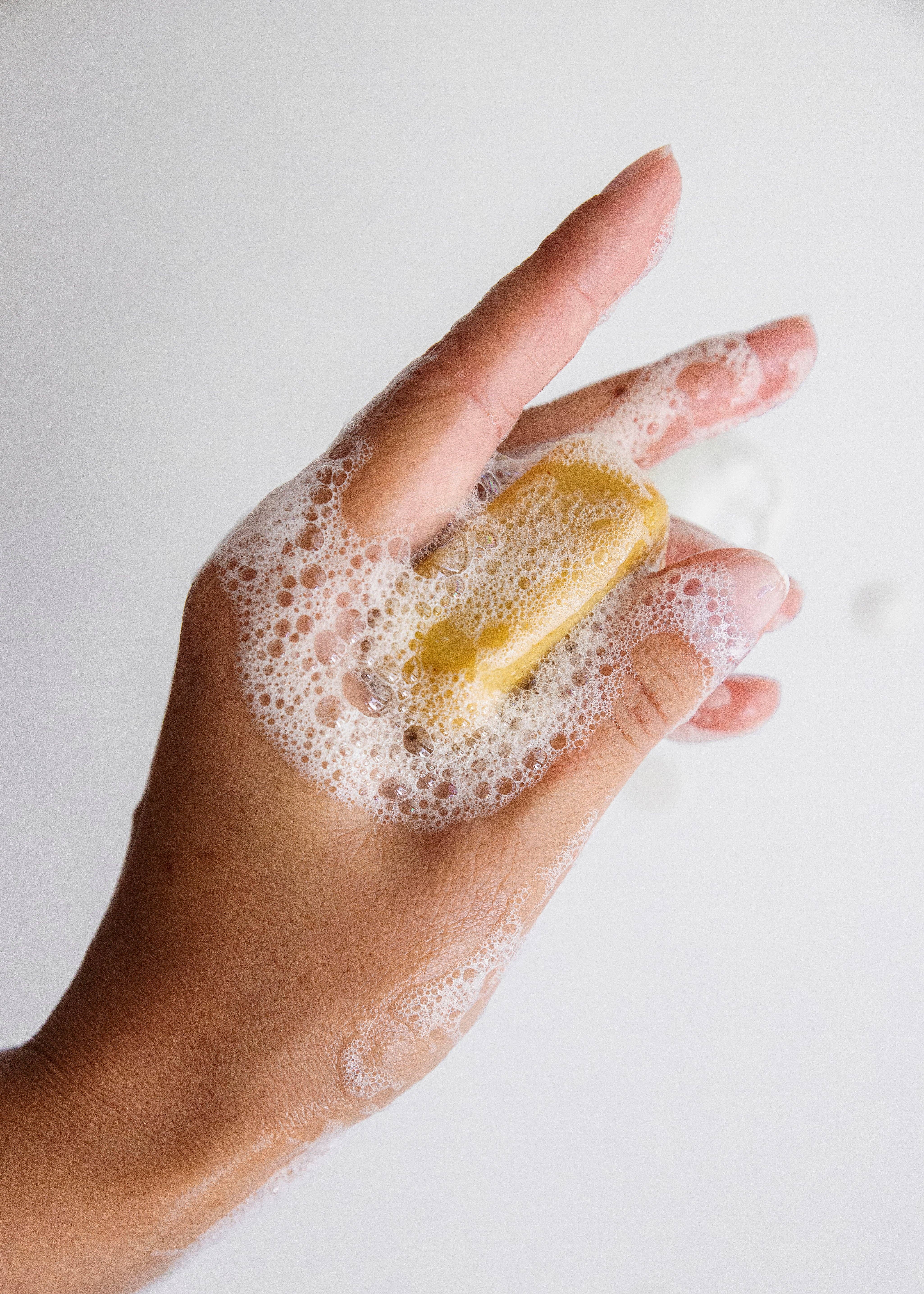 Relaxcation - Wholesale Bar Soap - Kojic Acid Cold Process Soap - Mango Scent (3-pack)3