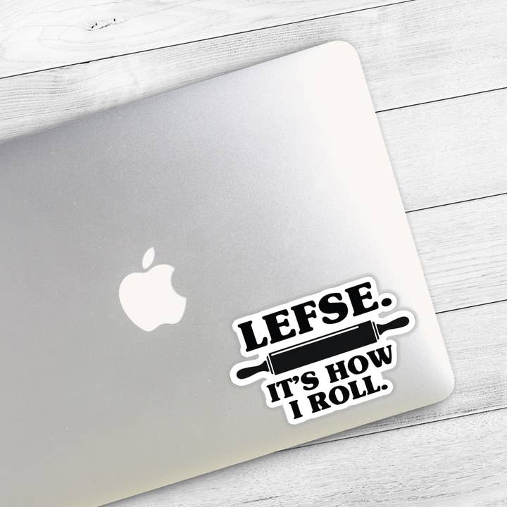 Scandinavian Design Studio - Wholesale Sticker - Lefse It's How I Roll Sticker1