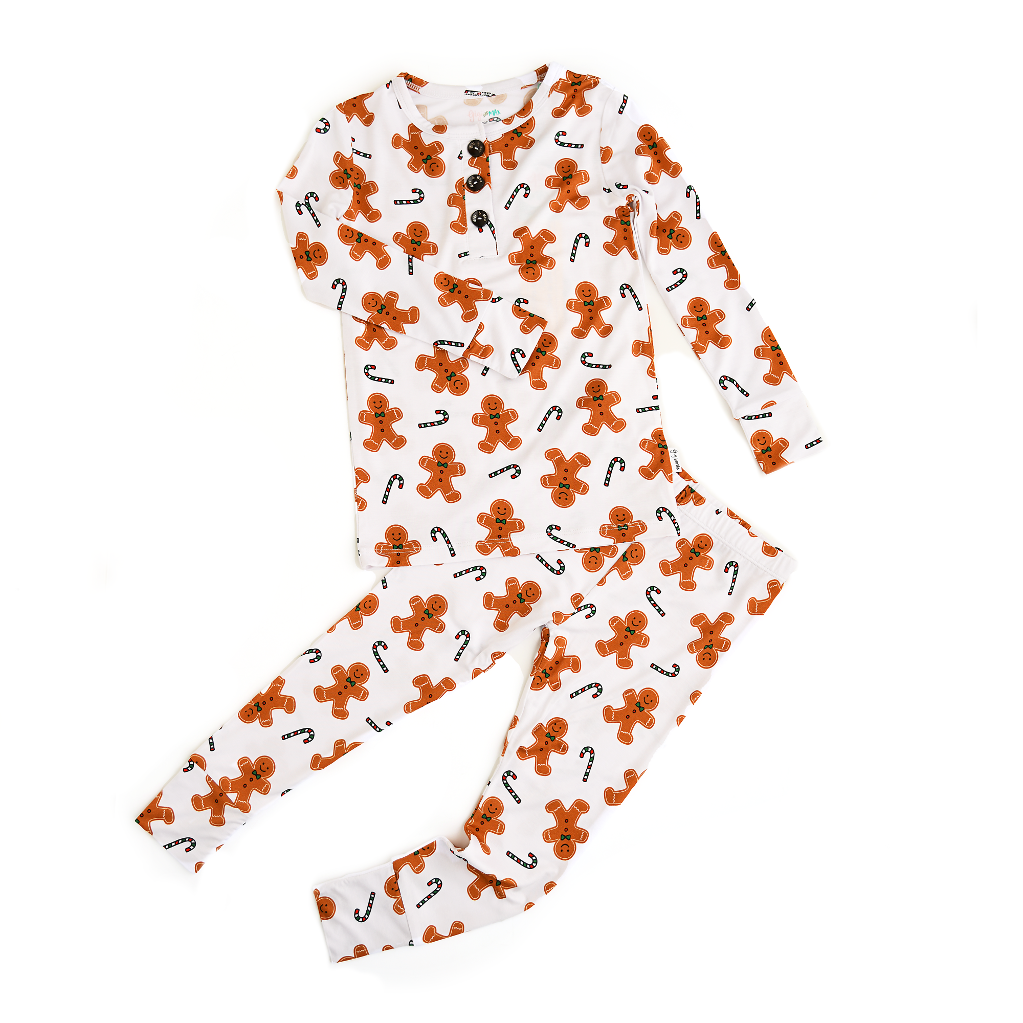 Gigi and Max – Engroshandel Pyjamasæt - Børn – Fritz Peberkage TO-DELS Matchende Julepyjamas2