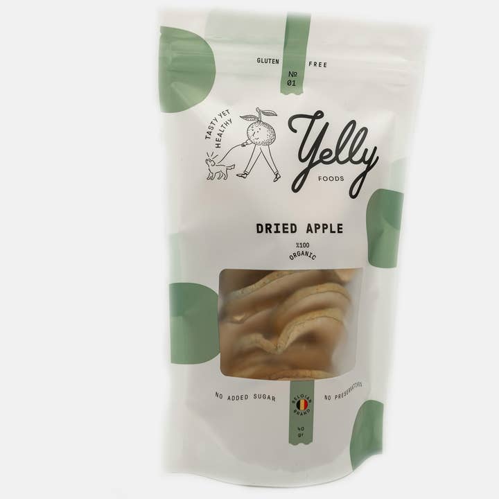 Yelly – Fruta seca/desidratada por atacado – Maçãs