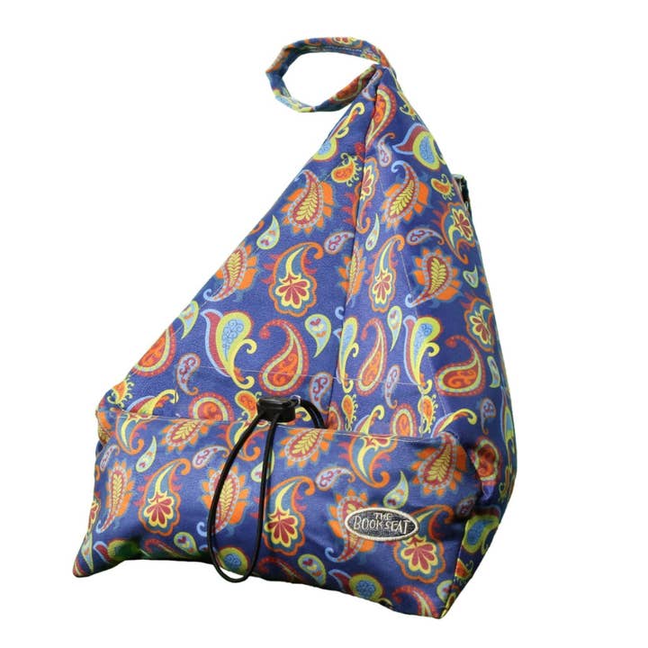 The Book Seat - Book Pillow - Paisley for wholesale by The Book Seat