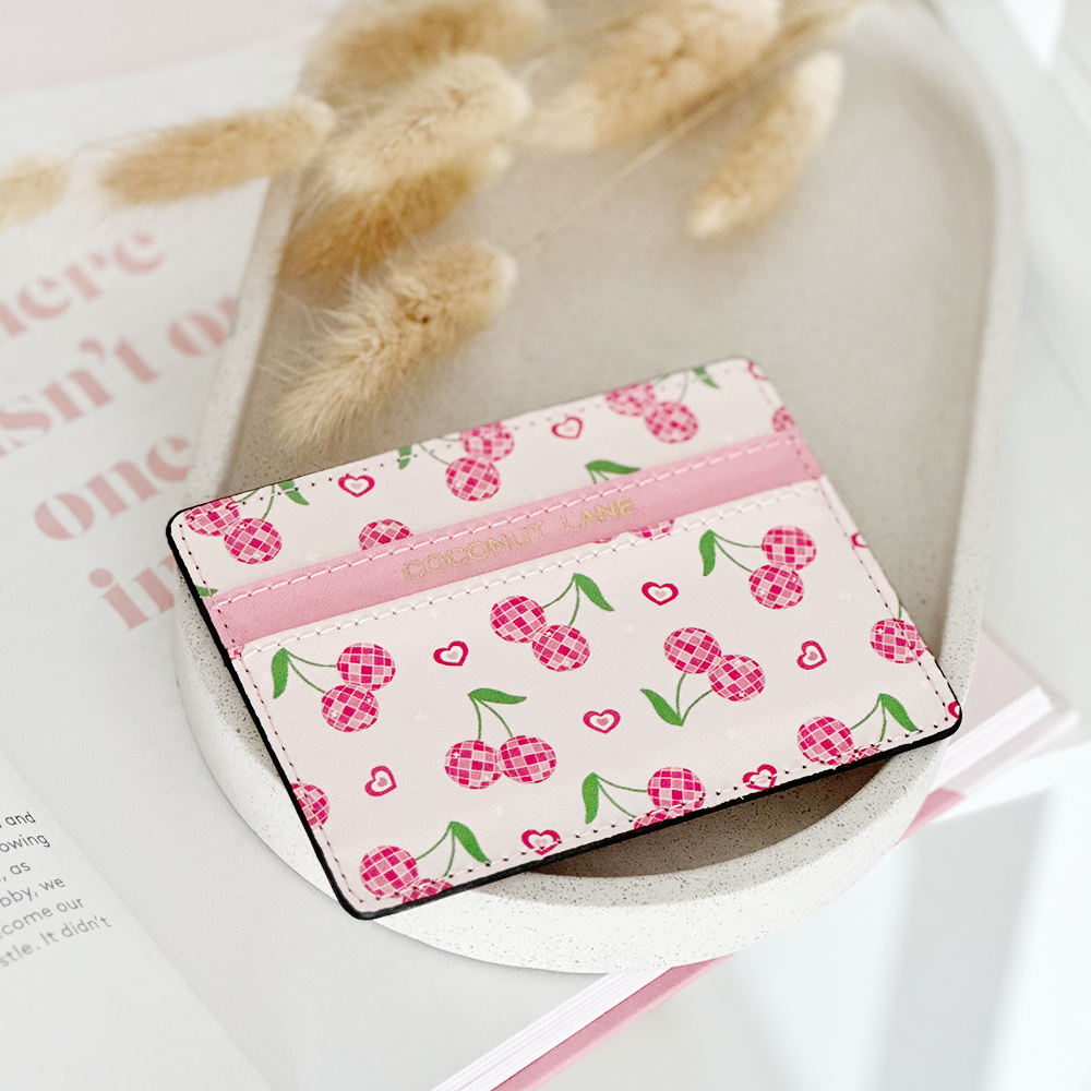 Coconut Lane - Wholesale Card Holder - Women's - Disco Cherries Card Holder1