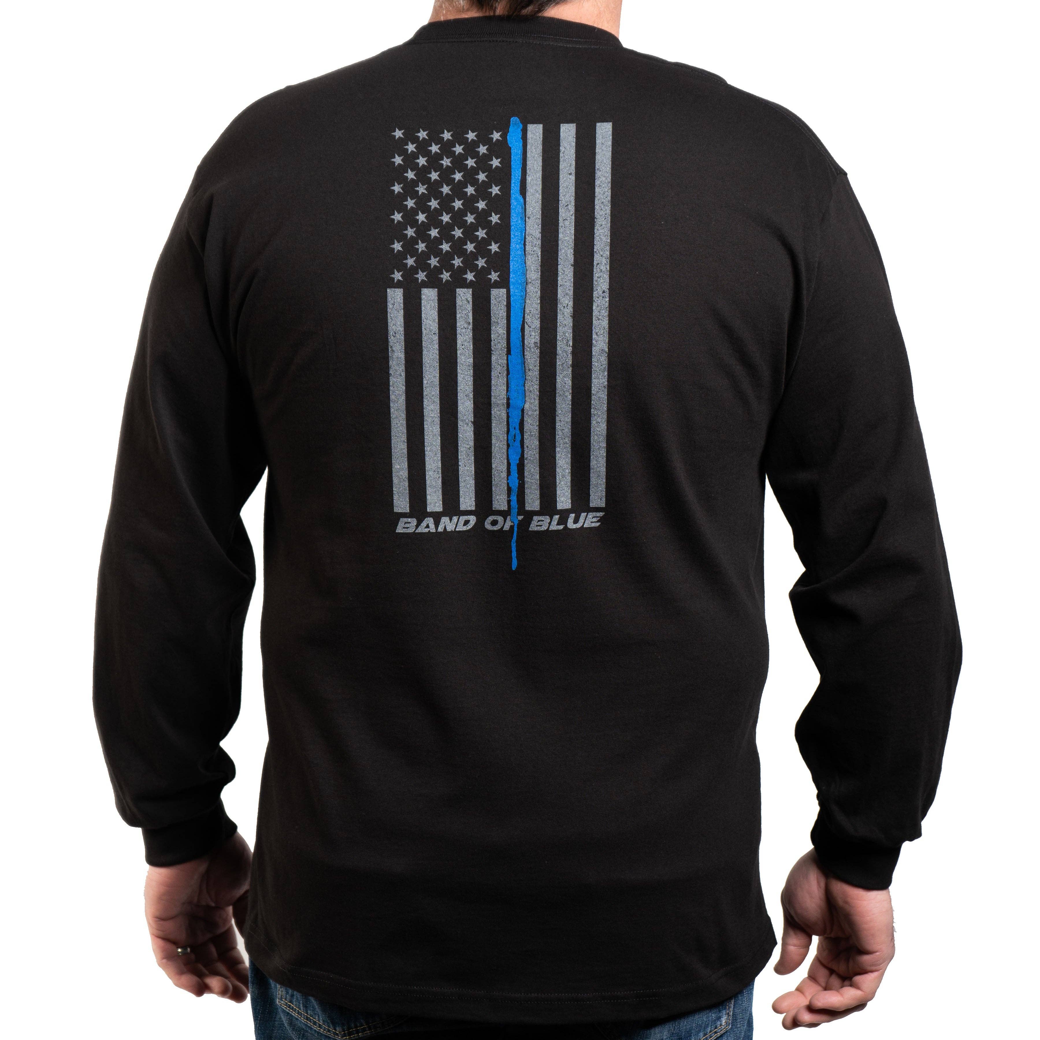 Bone Head Outfitters - Wholesale Screen Printed T-Shirt - Men's - Band of Blue LST2