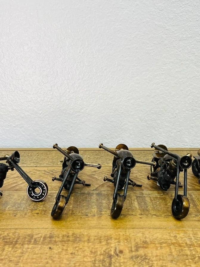 Sparkplug Art, Motorcycle - I-10 for wholesale by Rustic Farm