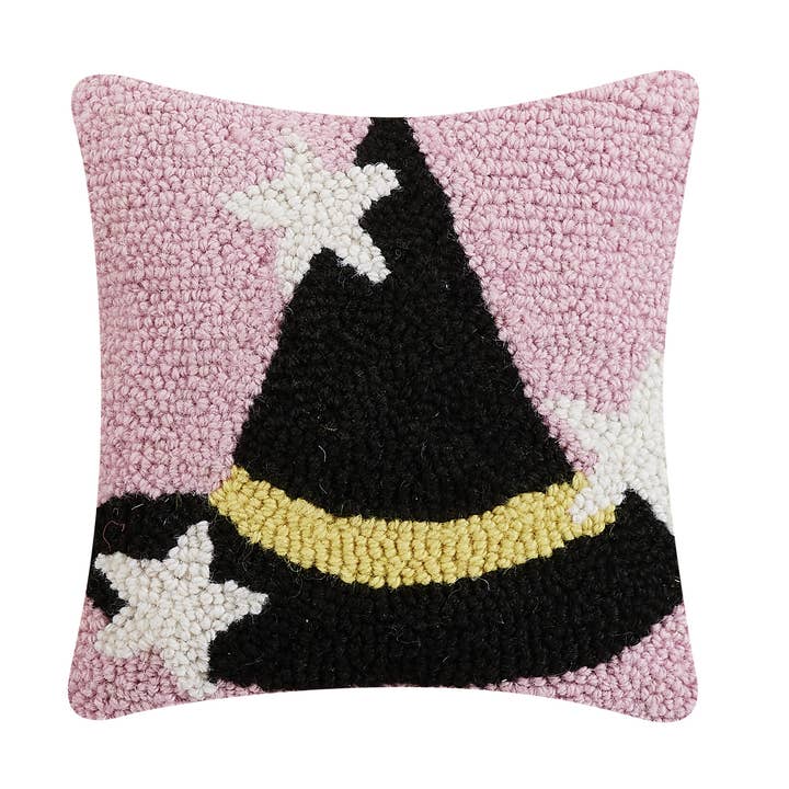 Peking Handicraft - Wholesale Throw/Decorative Pillow - Witch Hat w/Stars Hook Pillow0