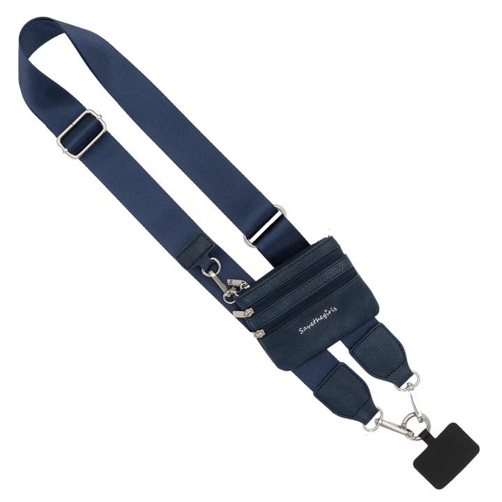 Save The Girls - Wholesale Phonecase Strap - Clip & Go Phone Lanyard with Pouch - Neutral Collection