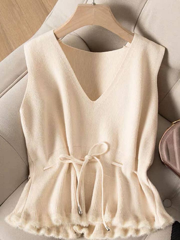 safistyle - Wholesale Blouse - Women's - Smocked Sleeveless Top0