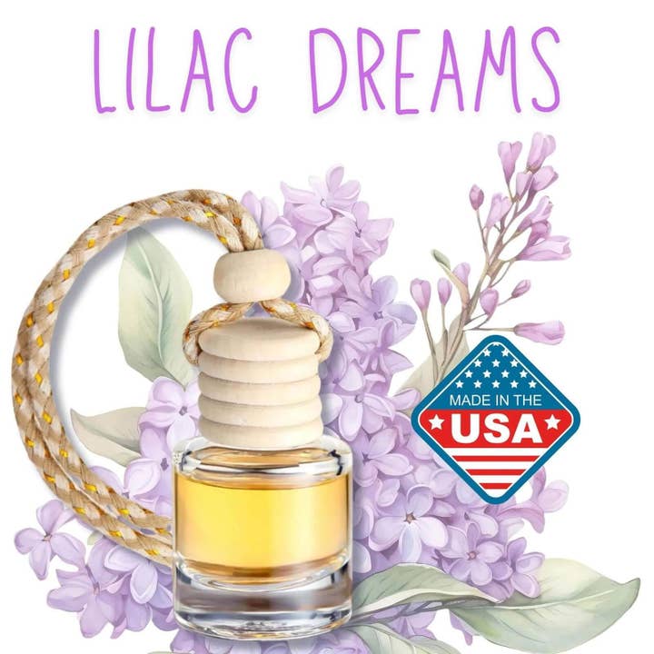 Lilac Dreams Scent Car Home Fragrance Car Air Freshener for wholesale by Smella Good Co
