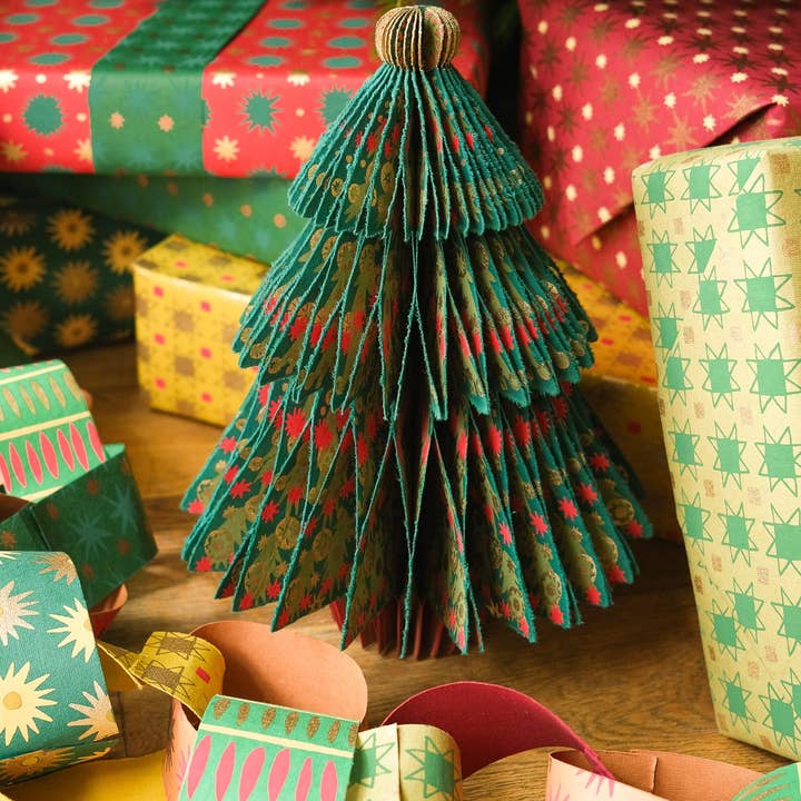 East End Press - Wholesale Christmas Decoration - Fir Tree Honeycomb13