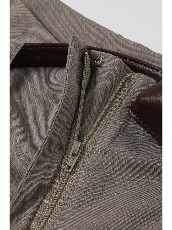 RIVIR - Wholesale Pants - Women's - Sculpted Slit Trouser Elegance12