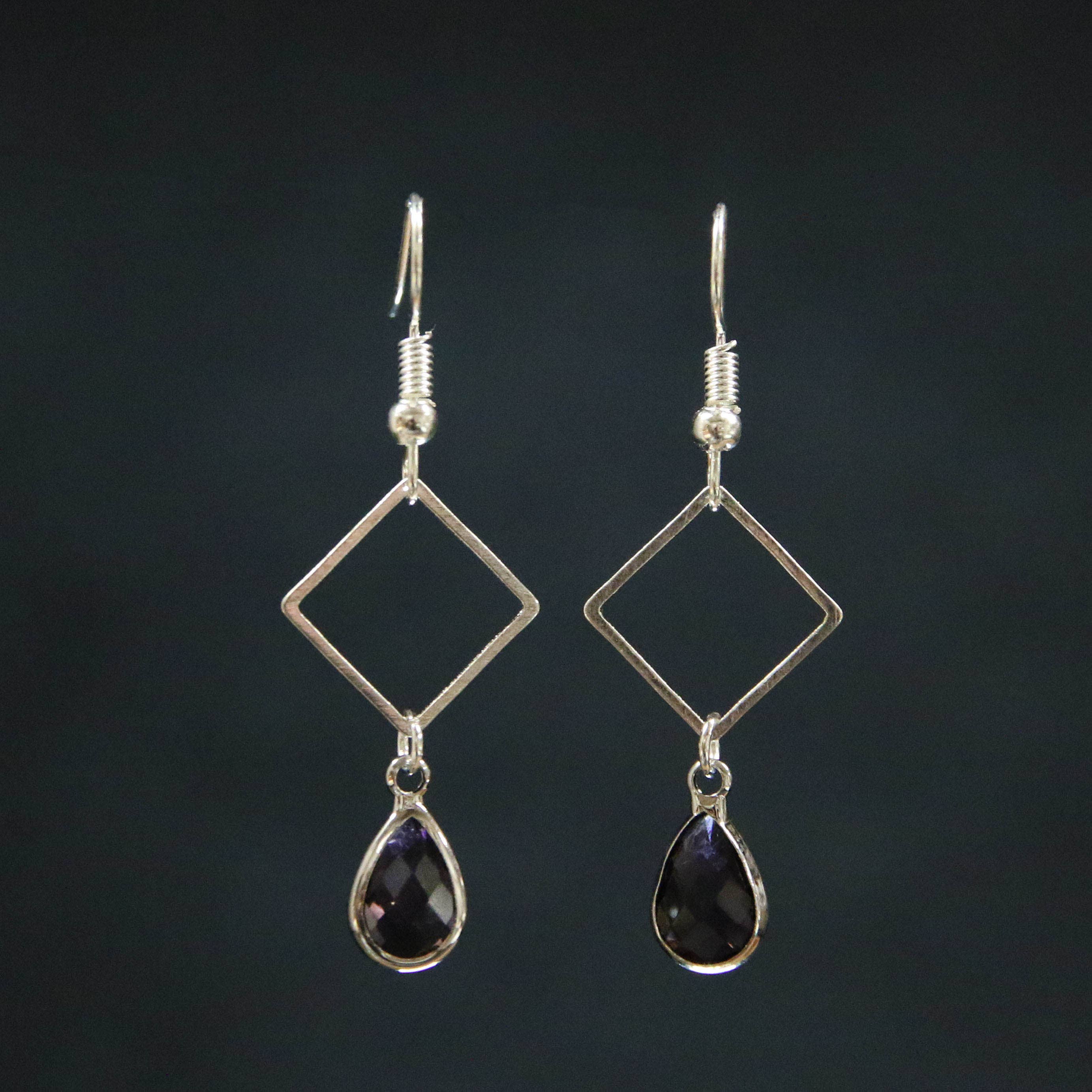 JAC Jewelry Designs - Wholesale Dangle Earrings - Square Teardrop Earrings2