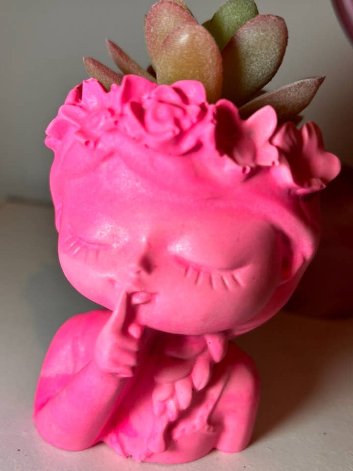 Cute Girl Vase for wholesale by Mystic Creations