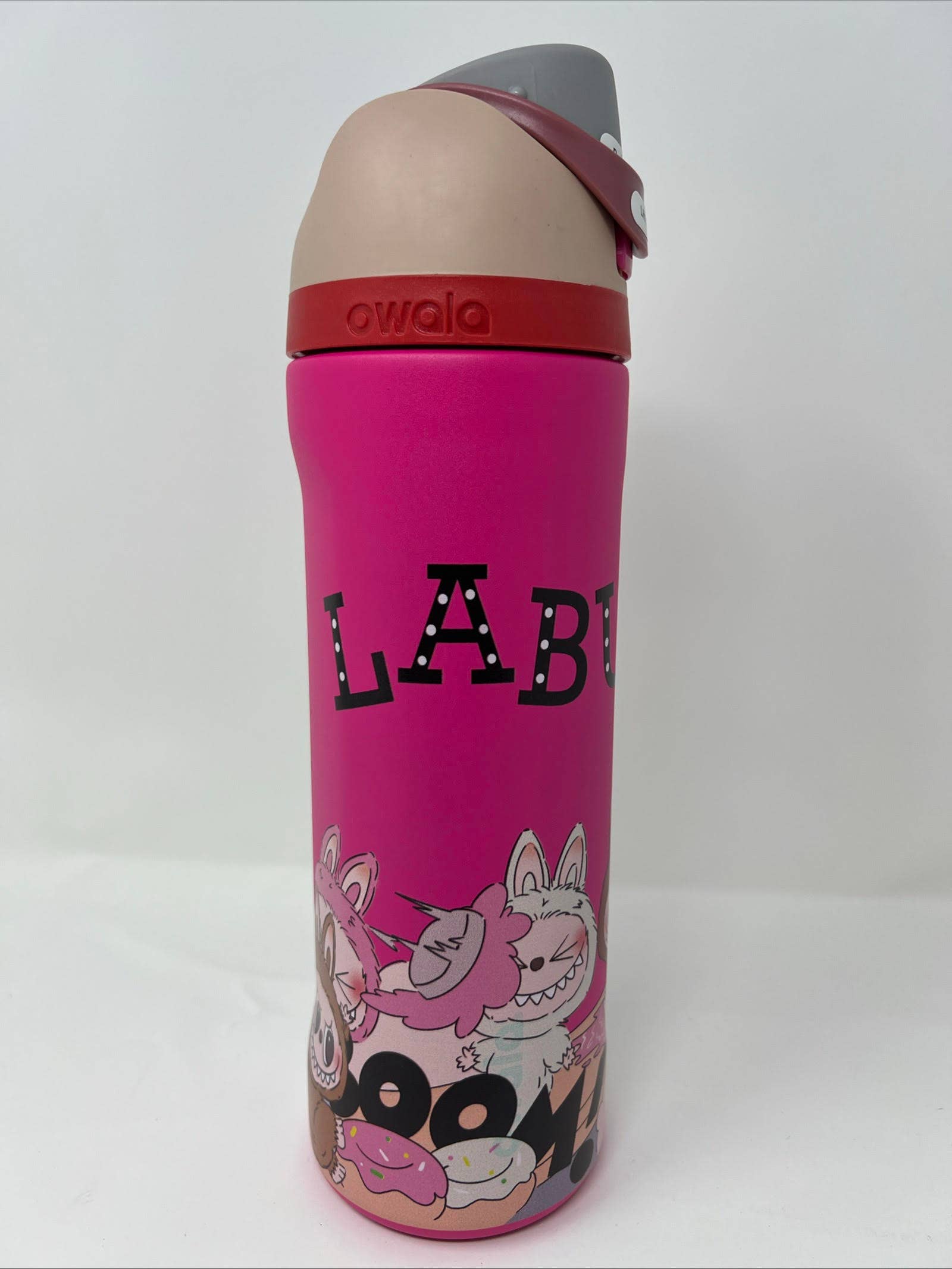 Gumdrop Garden - Wholesale Water Bottle - Labubu Printed Owala Bottle – Exciting Macaron Design5