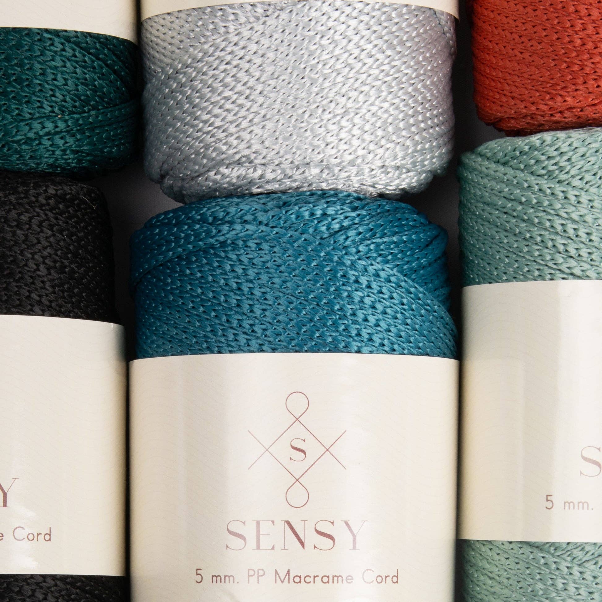 Sensy - Wholesale Yarn - Sensy Premium 5mm - 104 yards 100% Polyester Macrame Yarn46