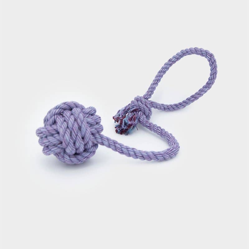 4cats Heimtierbedarf GmbH - Wholesale Pet Rope Toy - Dog - Happy Pet Nuts For Knots Rope Ball - colours vary,4