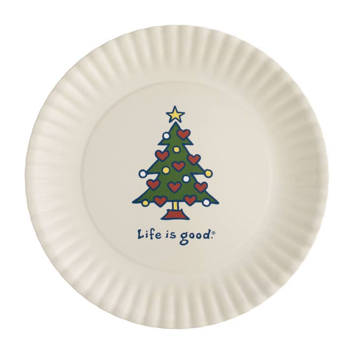 Christmas Tree 16" Melamine Serving Platter for wholesale by Supreme Housewares