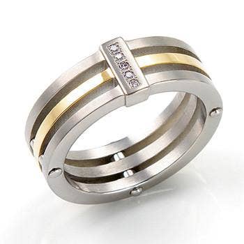 0126-02 Boccia Titanium Ring för wholesale av Boccia Titanium