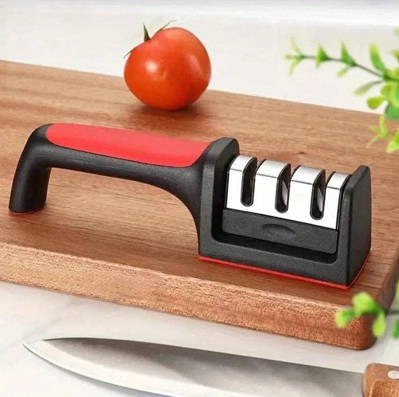 Mtistanbul LTD – wholesale Knife sharpener – 3-Stage Kitchen Knife Sharpener – Professional Sharpening Tool with Non-Slip Handle1