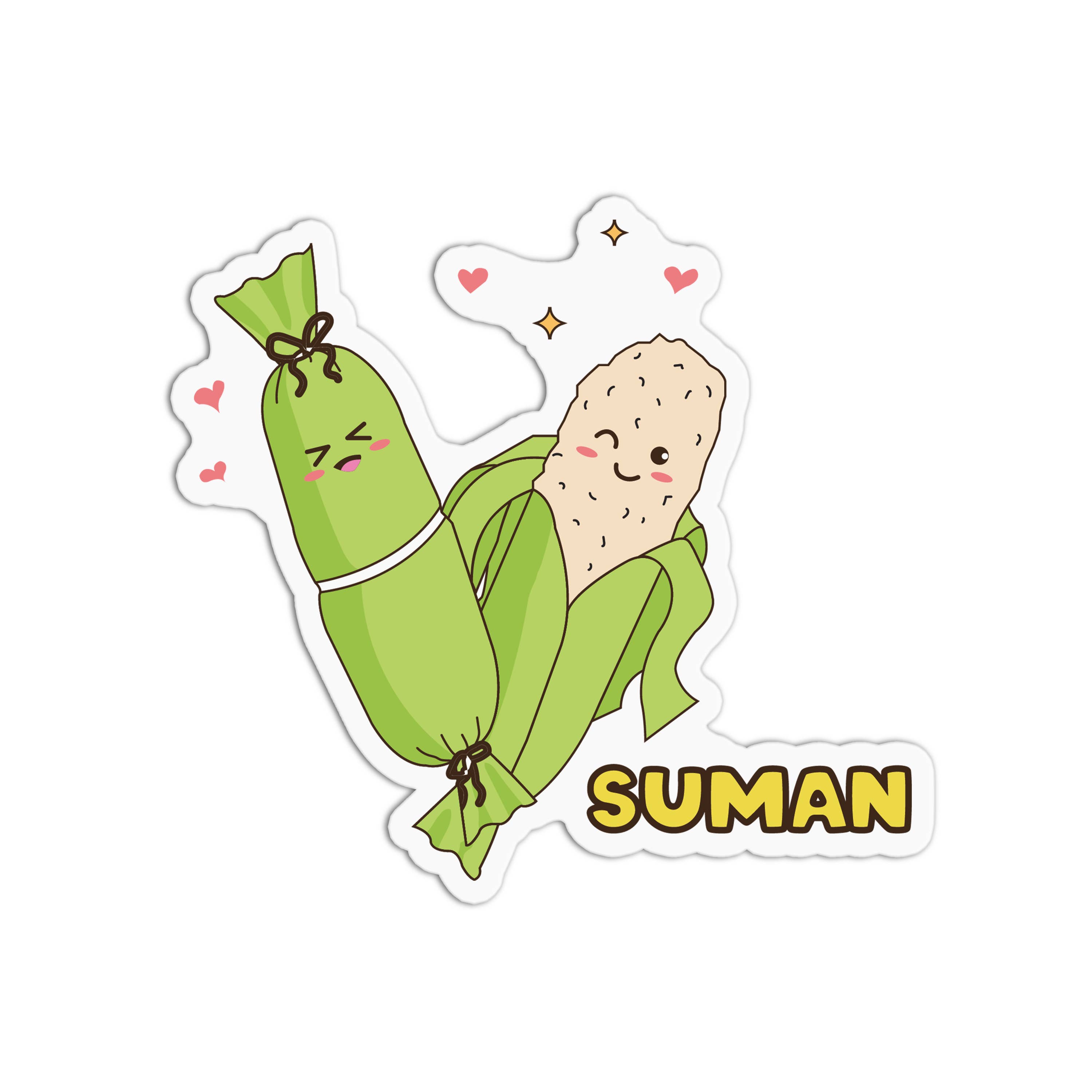 Girls Printing House - Wholesale Sticker - Pinoy Kakanin Suman Vinyl Waterproof Stickers