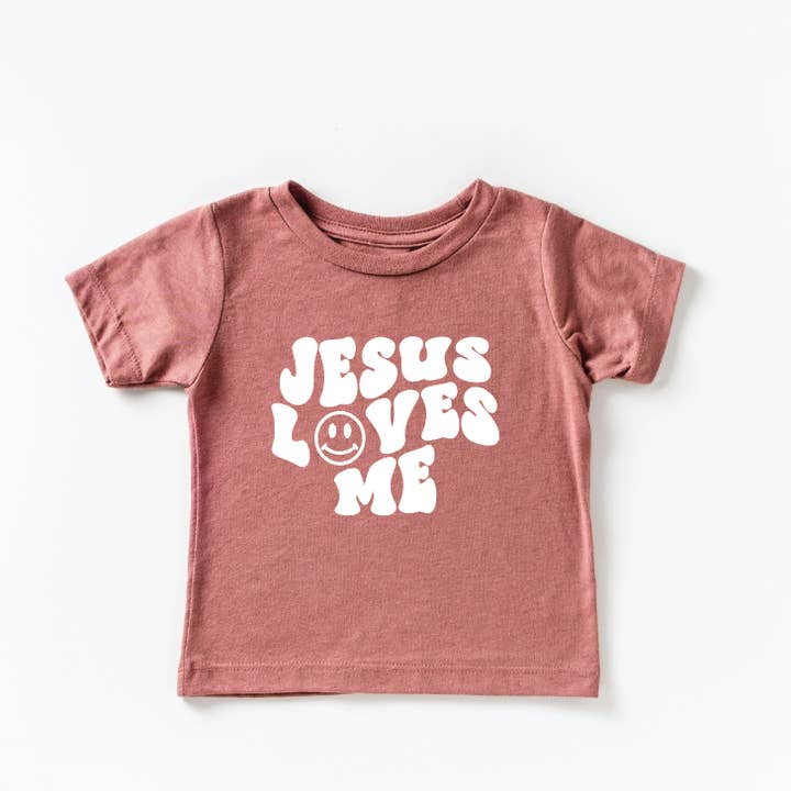Jesus Loves Me Tee for wholesale by SBG Co.
