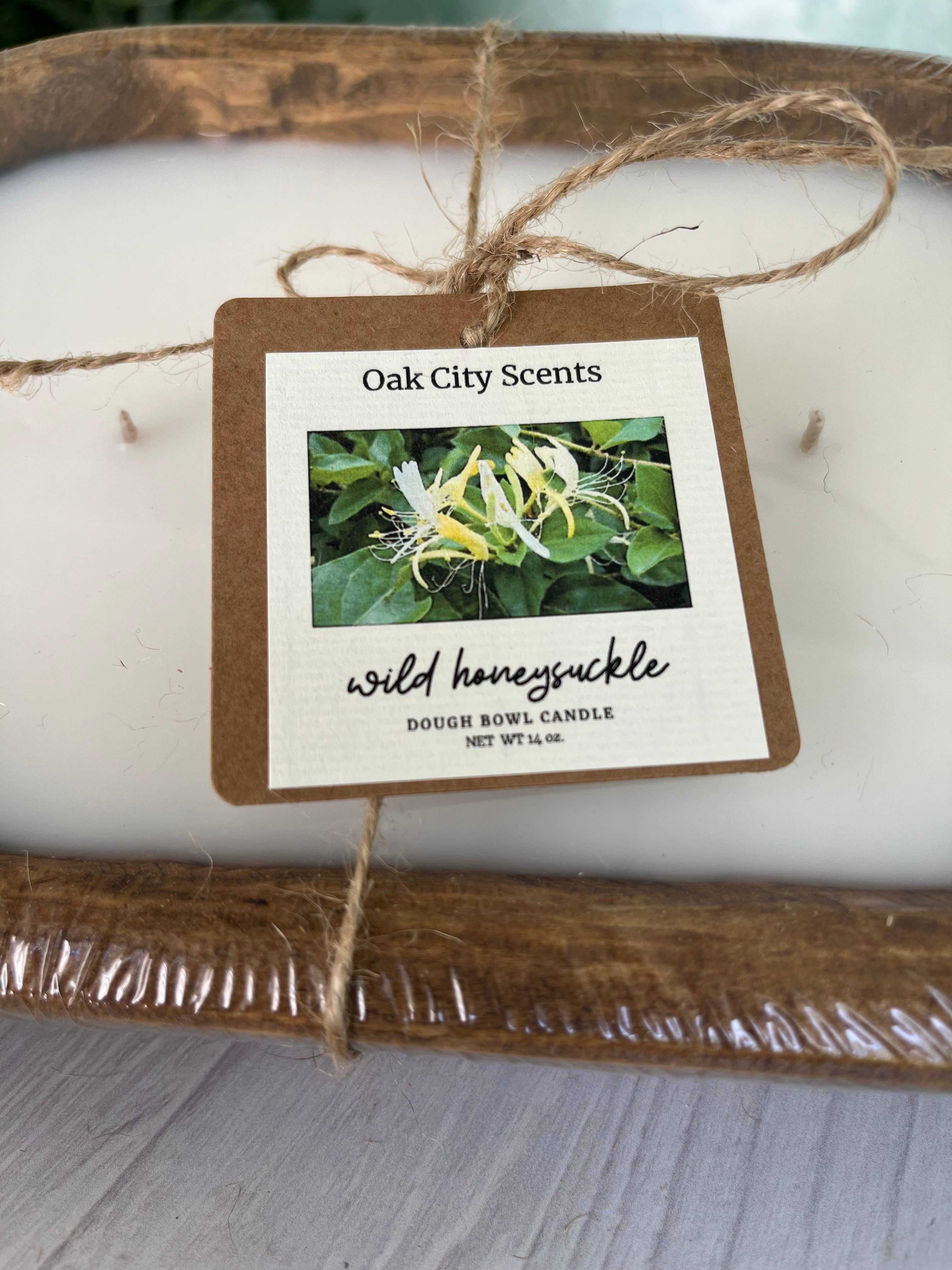 Oak City Scents - Wholesale Jar/Filled Candle -  Dough Bowl Candle 14 oz. Ready to Gift 14