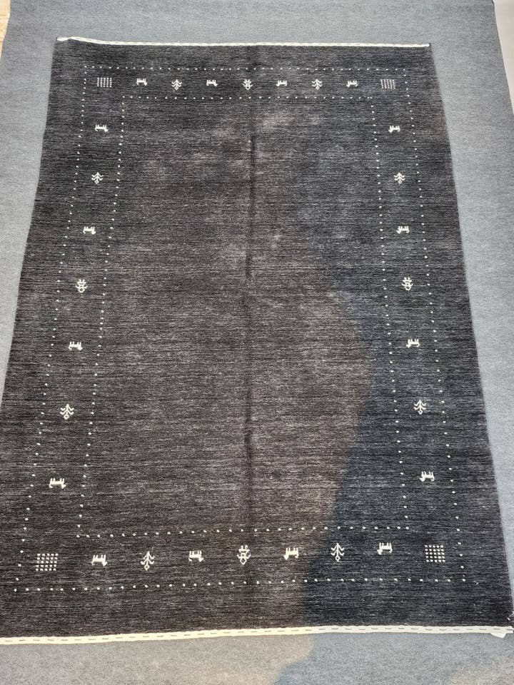 Gabbeh noir pour la vente par John Ahmad
