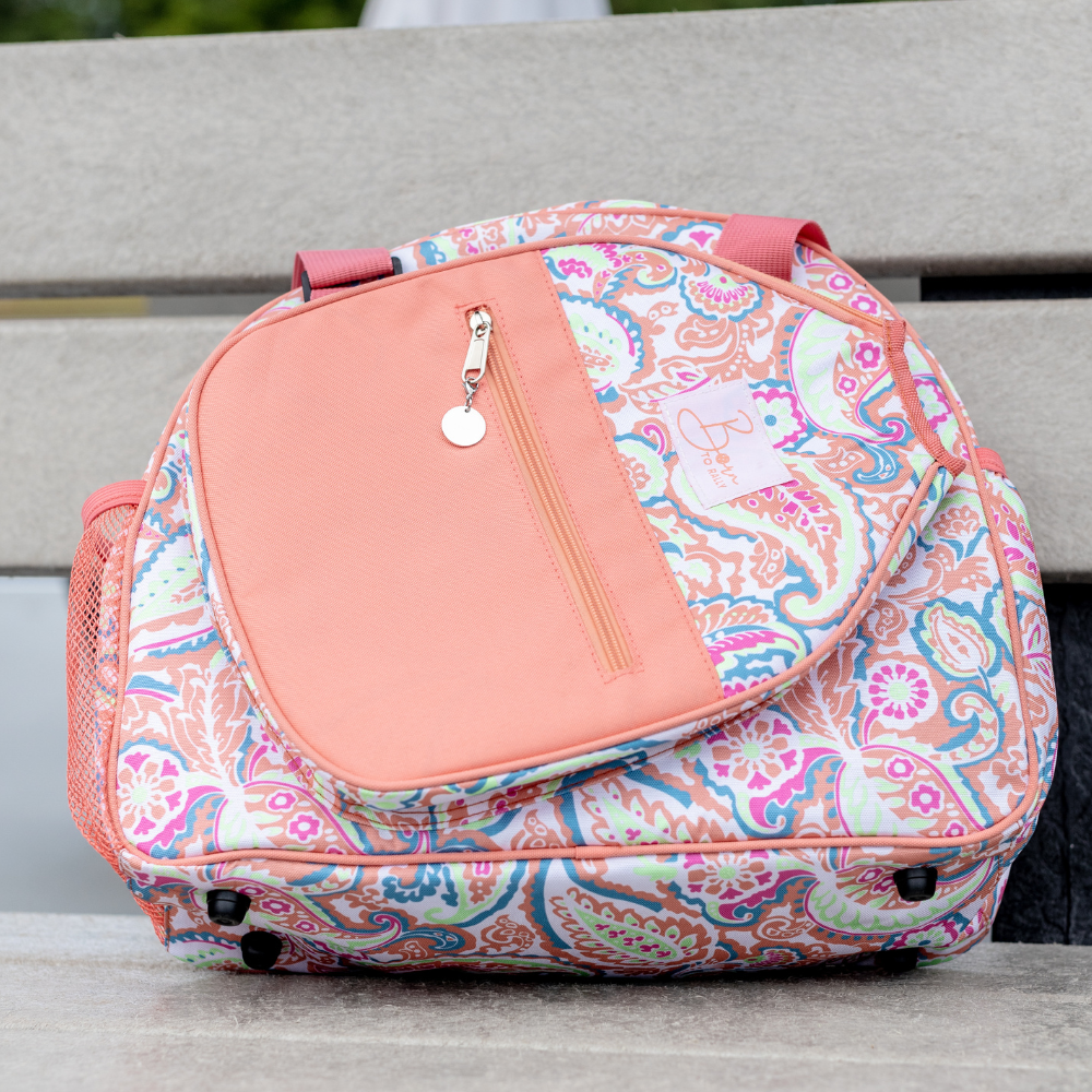 Born to Rally - Wholesale Sports Bag - Unisex - Pickleball Bag - Coral5