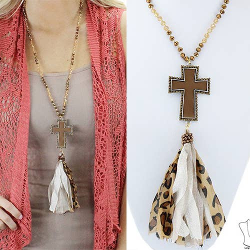 Collier à pampilles croisées pour la vente par Your Fashion Wholesale