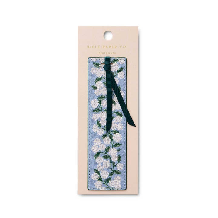 Hydrangea Bookmark for wholesale by Rifle Paper Co.