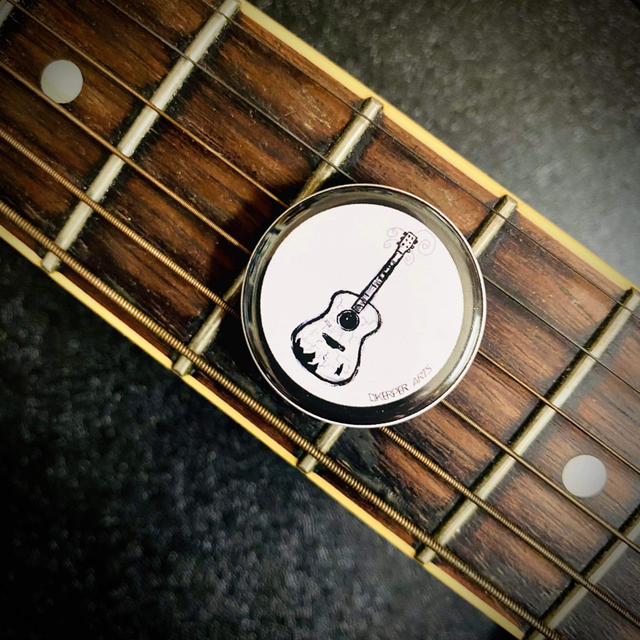 D. Kerper Arts - Wholesale Lapel Pin/Button - Button -  Guitar1