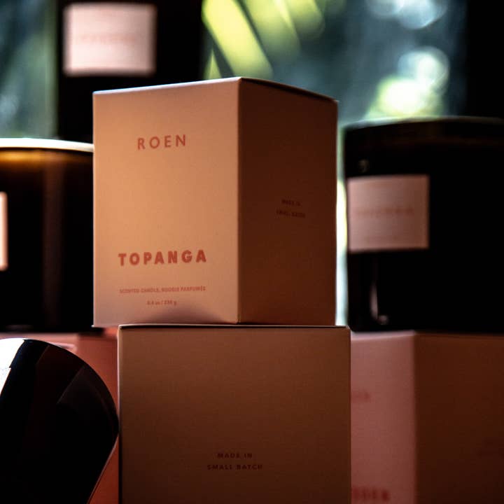 ROEN - Wholesale Jar/Filled Candle - TOPANGA1