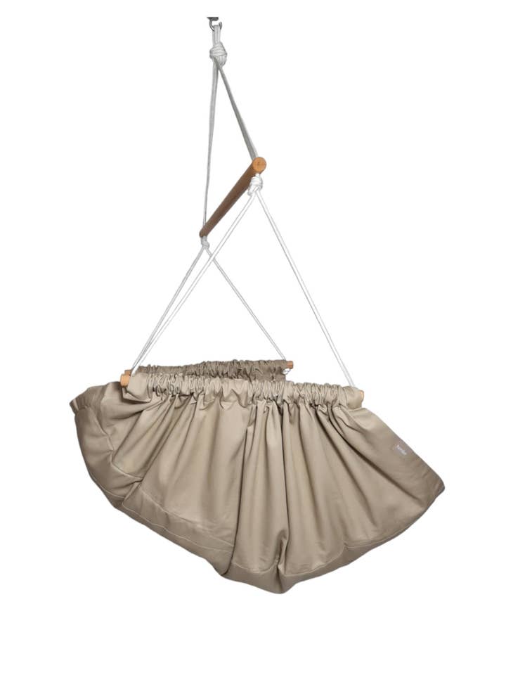 homba® zen sedia sospesa in cotone beige per la vendita all'ingrosso da parte di homba