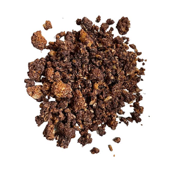 BULK - Miele di granola+semi di girasole+cioccolato fondente per la vendita all'ingrosso da parte di LE RUCHER DES BROSSES - LES OUVRIERES