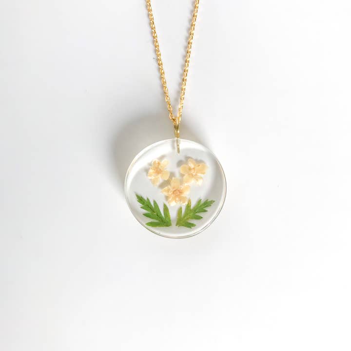 Belart Fair Trade - Vendita all'ingrosso Collana con ciondolo/pendaglio - Confezione da mezza confezione di collana con fiori in resina6