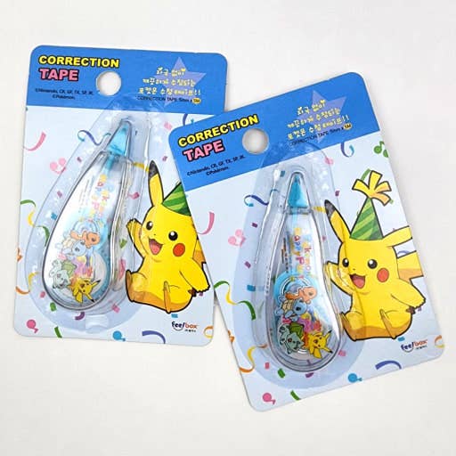 K-Wonderland - Wholesale Tape - Pokémon Happy Party Correction Tape7