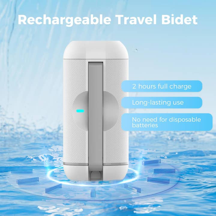 VIGOR - Wholesale Toilet Spray - Personal Handheld Bidet Electric Foldable Pocket Spray3