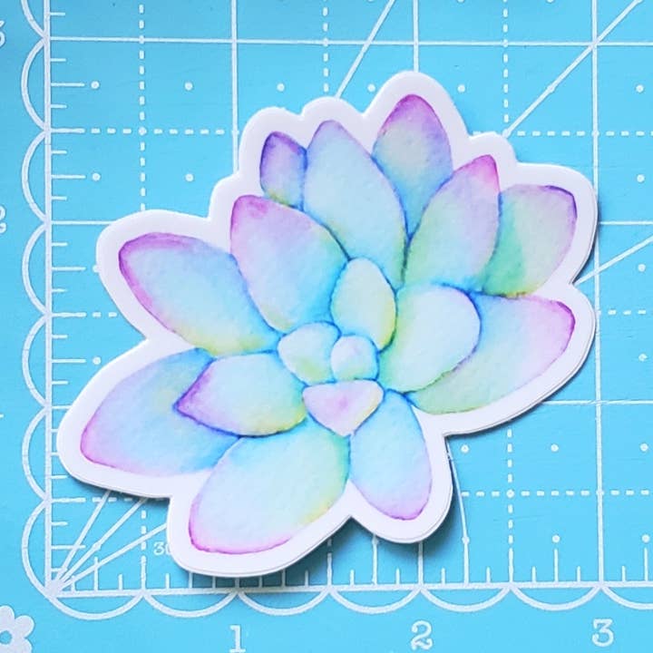 Heller saftiger gestanzter matter Vinylaufkleber für den Großhandel von Fairytale Fox Designs