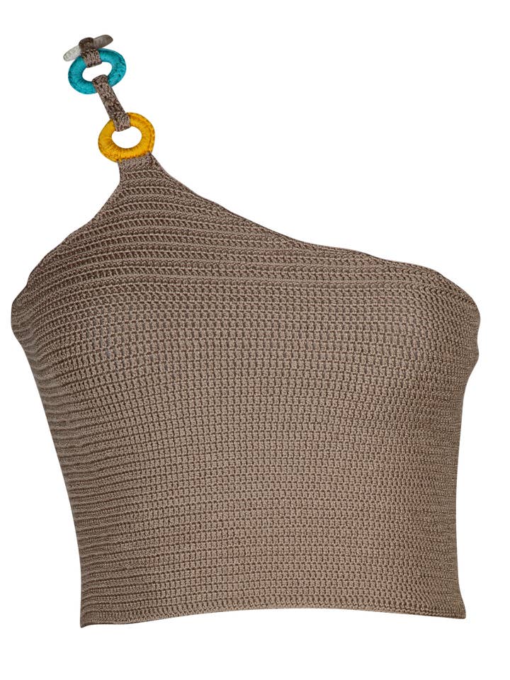 Jua Top Camel för wholesale av PIPIKINI Beachwear