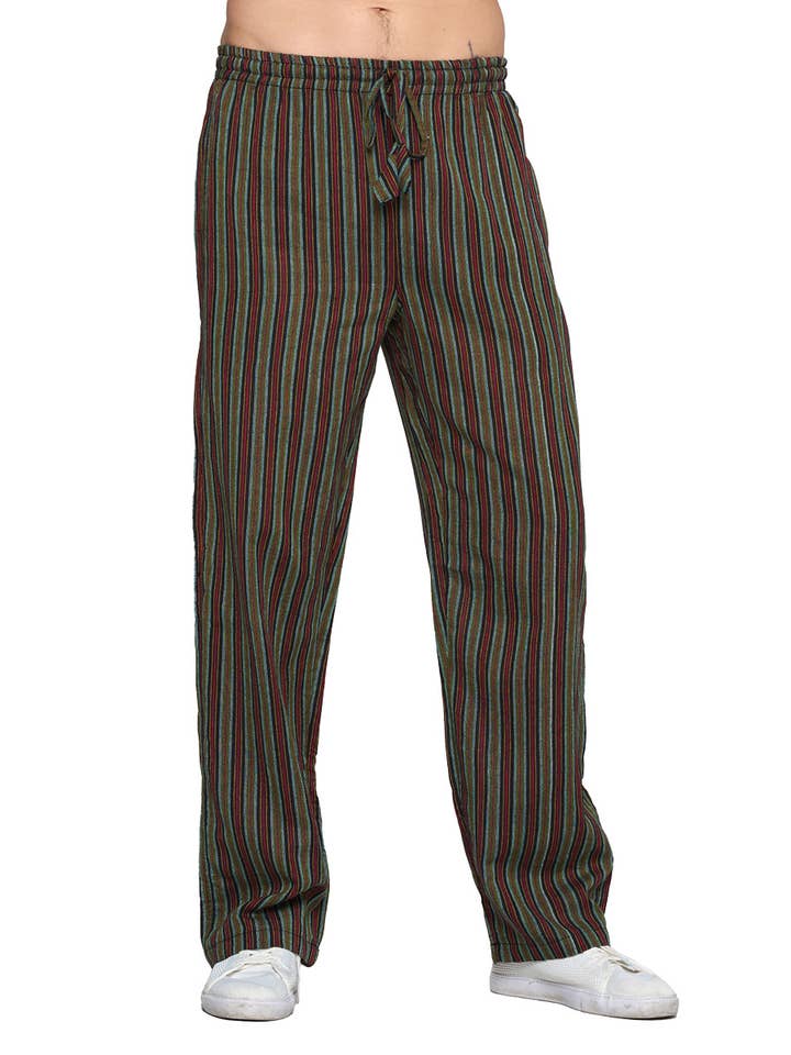 Yak & Yeti - Wholesale Pants - Men's - Striped Men's Pants3