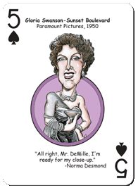 Midwest Novelty / Parody Productions - Wholesale Playing Cards - Hooray for Hollywood Playing Cards of the Greatest Movie Lines4
