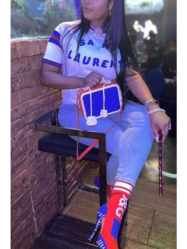 graphic white tee for wholesale on Faire8