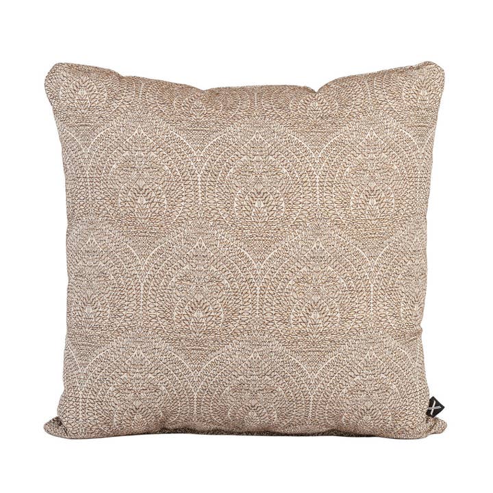 FJURI Kissen 50x50 Mandala-Muster Braun für den Großhandel von KUXIN // Home Fashion