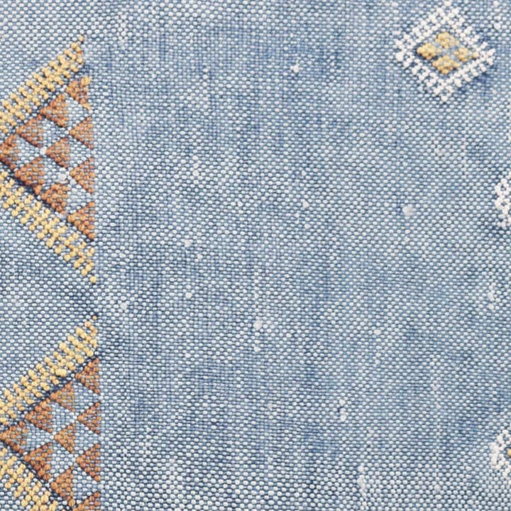 YONDER. – Almofada de cadeira por atacado – Almofada Pufe de Seda de Cacto XL | Azuis1