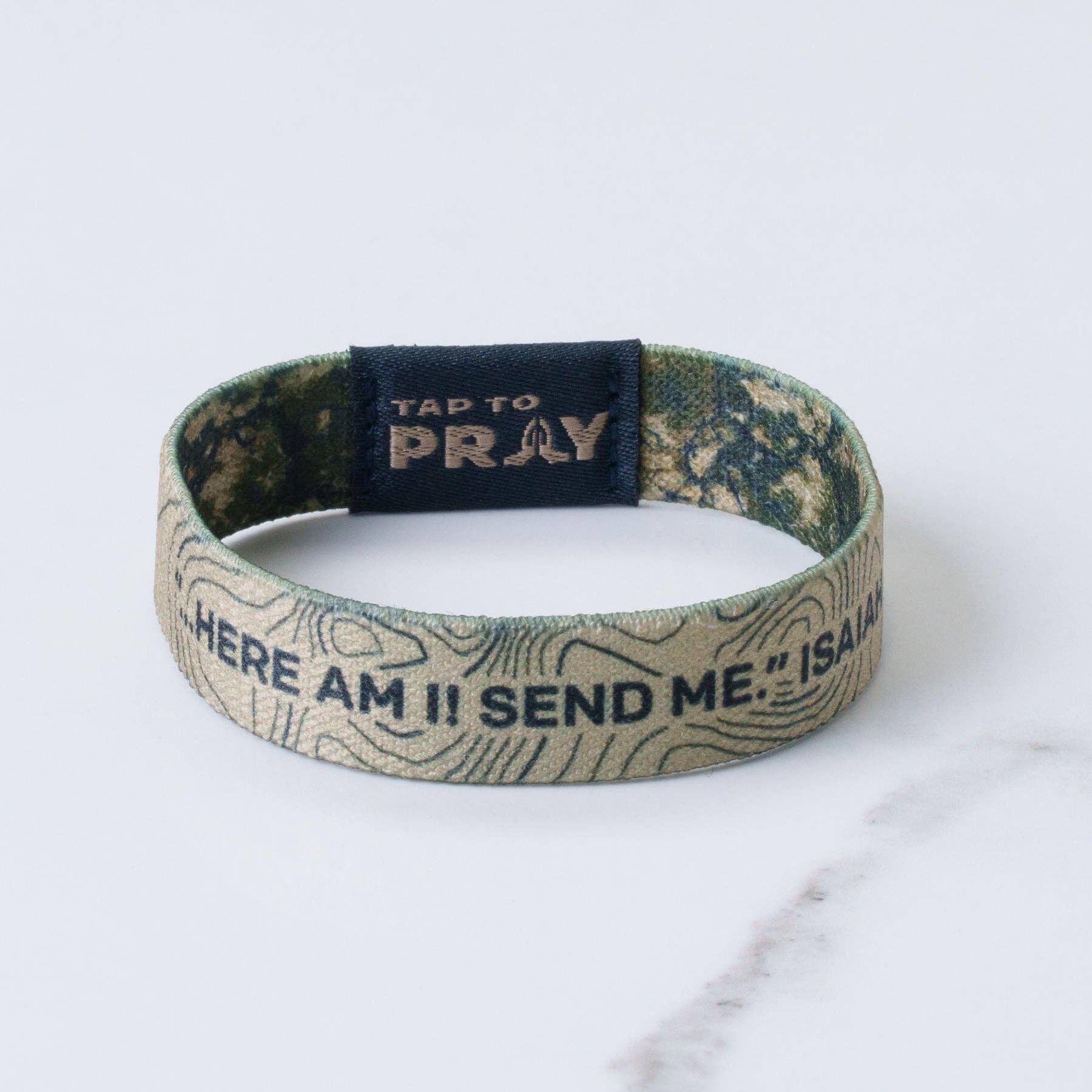 Versible - Wholesale Wristband - Tap To Pray® Wristband – Valor Camo1
