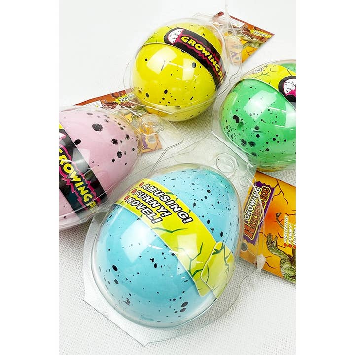 MIX COLOR Dinosaur Growing Pet Egg Toy for wholesale on Faire