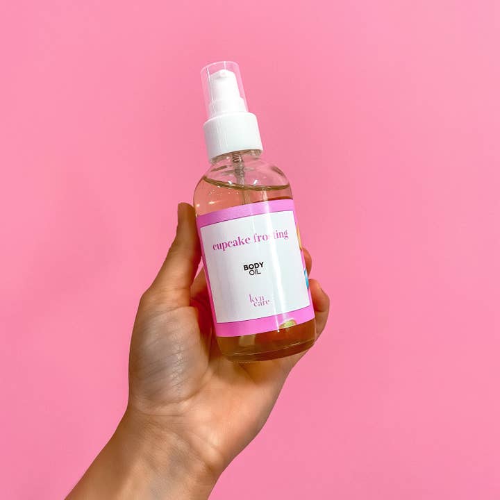 Cupcake Frosting Body Oil for wholesale by KynCare