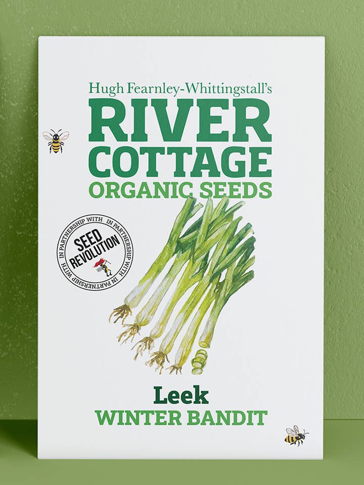 Organic Leek Seeds Giant Winter | River Cottage for wholesale by Seed Revolution